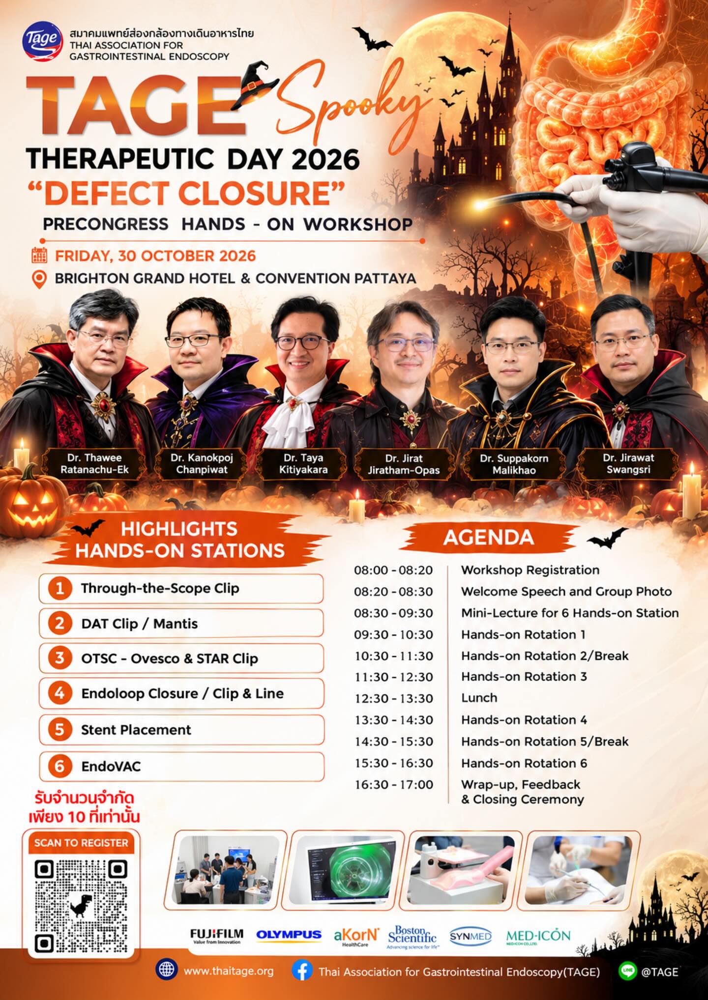 TAGE SPOOKY THERAPEUTIC DAY 2026